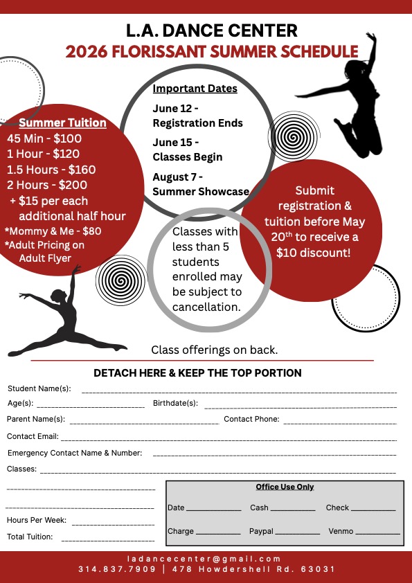 2026 Summer Dance Registration Form (3)